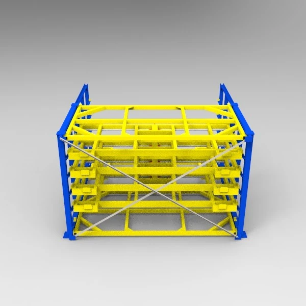 5 Level Sheet Metal Rack